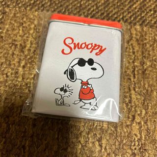 新品 SNOOPY 缶メモ