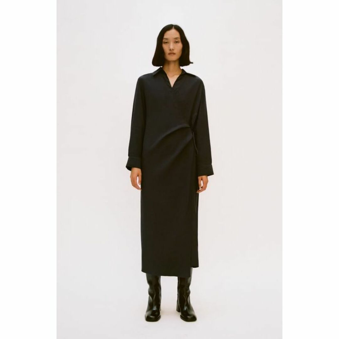 ZARA(ザラ)の16 ZARA ZW COLLECTION ラップスカートワンピース XS レディースのワンピース(ロングワンピース/マキシワンピース)の商品写真