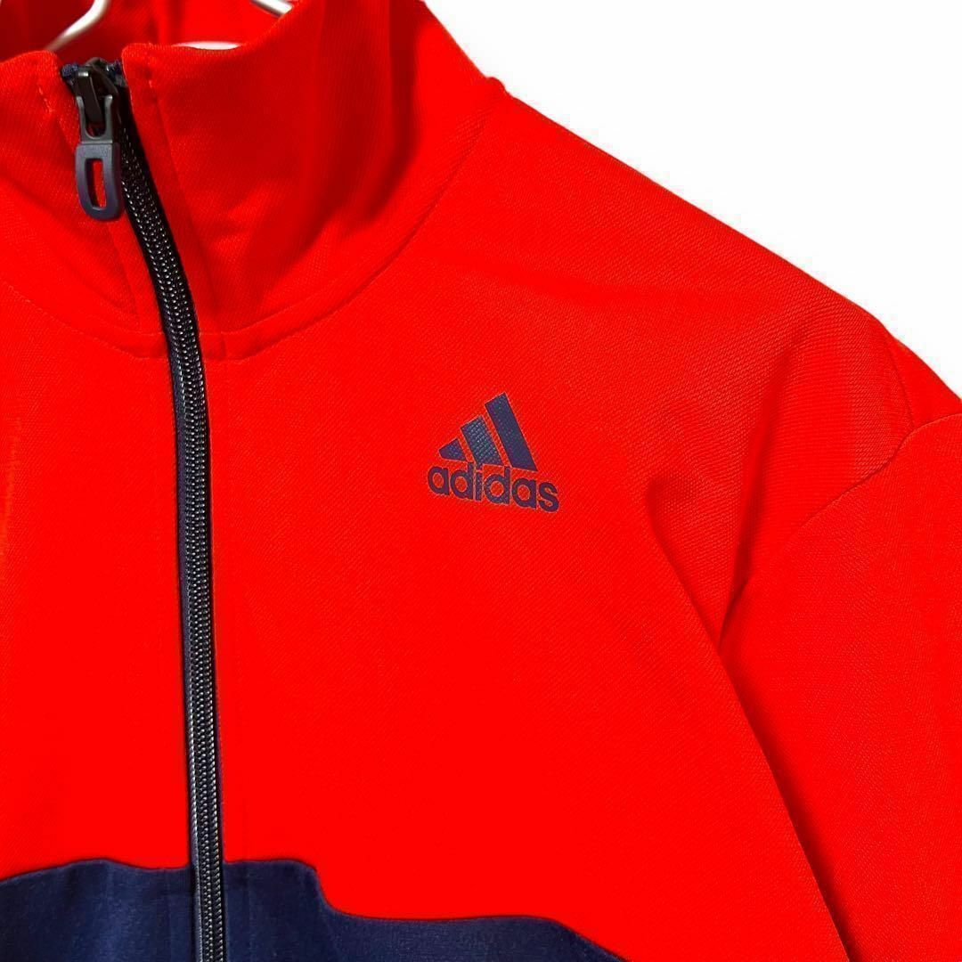 adidas(アディダス)のadidas アディダス 美品 トラックジャケット ブランドロゴ スポーツウェア スポーツ/アウトドアのランニング(ウェア)の商品写真