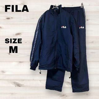 フィラ(FILA)のFILA フィラ 美品【M】ジップアップジャケット トラックパンツ セットアップ(ウェア)