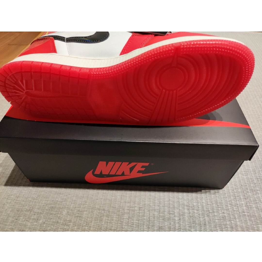 NIKE(ナイキ)の新品・未使用品　エアジョーダン1　ジュニアシューズ　25cm メンズの靴/シューズ(スニーカー)の商品写真