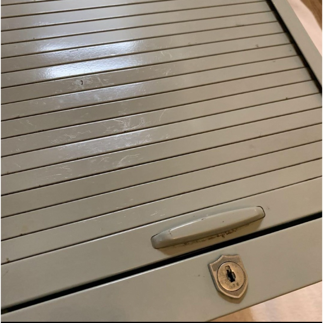 昭和レトロ ELEGANT スチール製レターケース シャッター 蛇腹 7 昭和レトロ ELEGANT スチール製レターケース シャッター 蛇腹 7