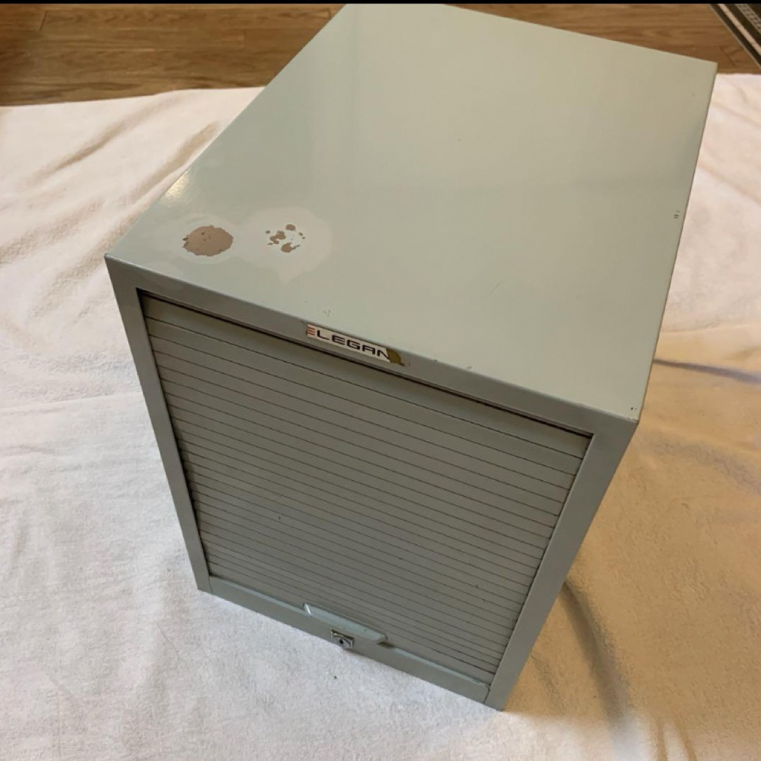 昭和レトロ ELEGANT スチール製レターケース シャッター 蛇腹 7 昭和レトロ ELEGANT スチール製レターケース シャッター 蛇腹 7