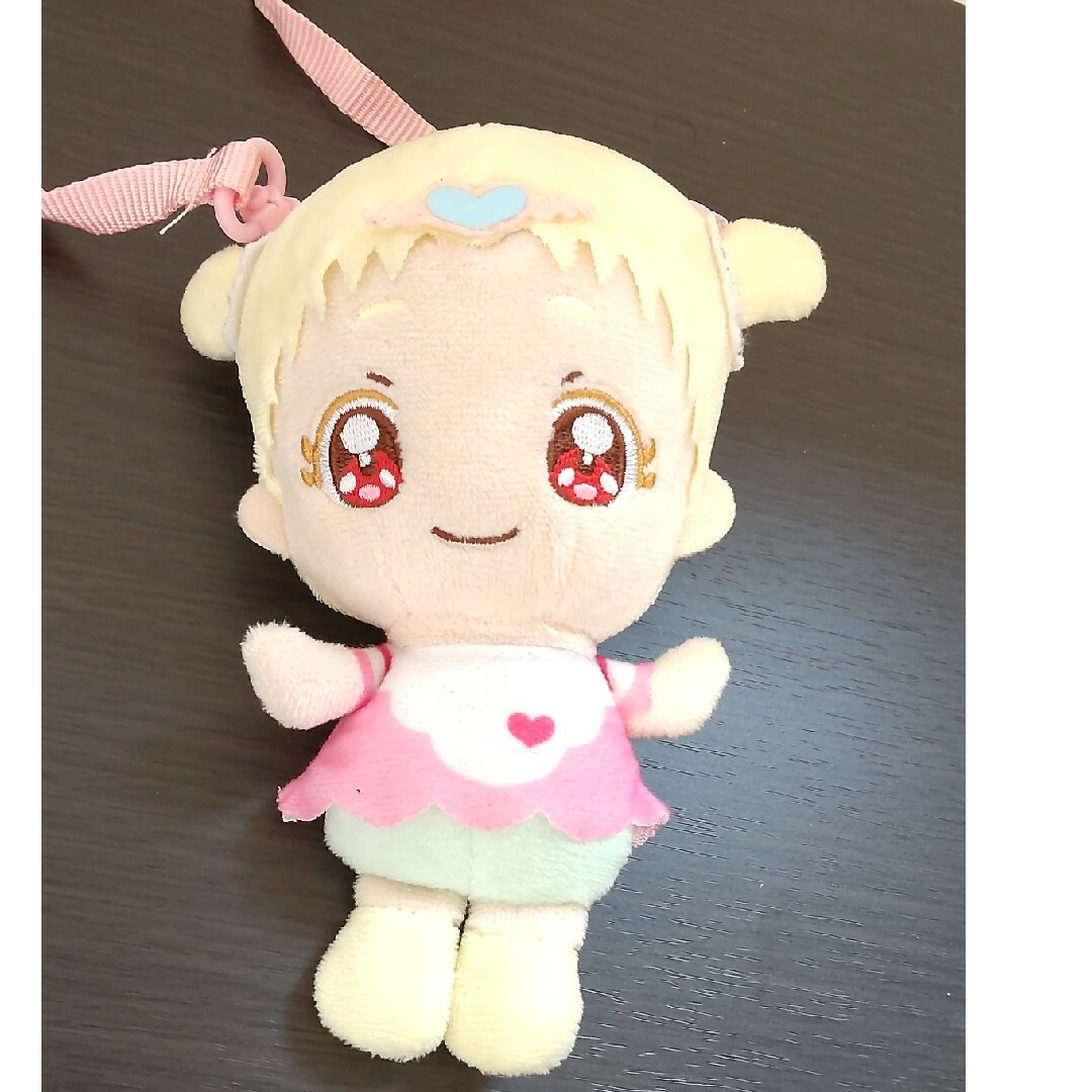 ぬいぐるみ マスコット ポーチ プリキュア　はぐたん エンタメ/ホビーのおもちゃ/ぬいぐるみ(キャラクターグッズ)の商品写真