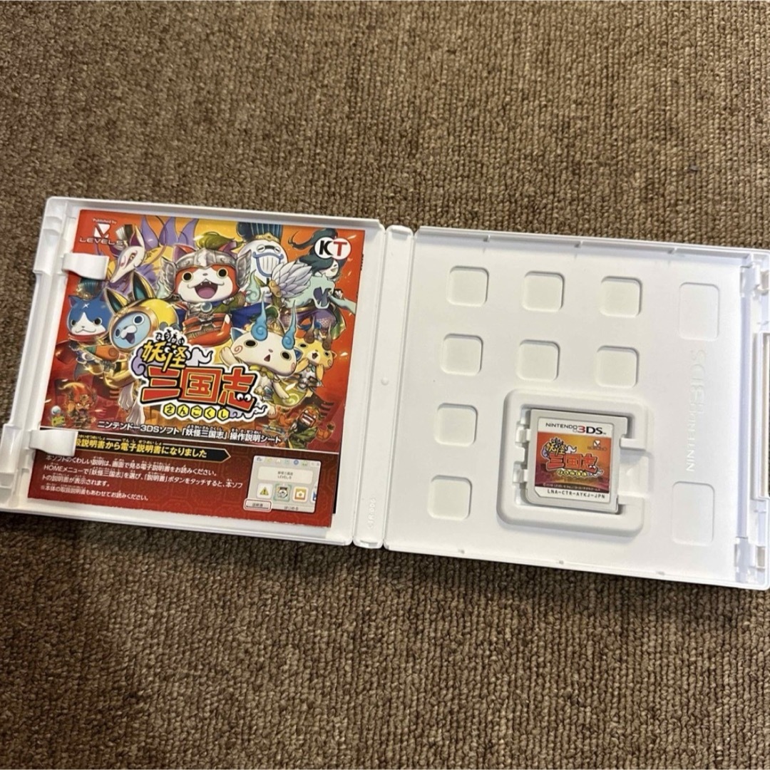 ニンテンドー3DS(ニンテンドー3DS)の◎ 任天堂 Nintendo 3DS 妖怪三国志 エンタメ/ホビーのゲームソフト/ゲーム機本体(携帯用ゲームソフト)の商品写真