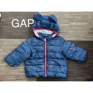 ギャップキッズ(GAP Kids)のGAP ベビー キッズ ダウンジャケット ミッキー 18～24month(ジャケット/上着)