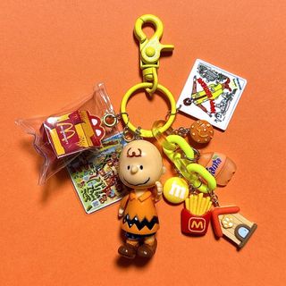 スヌーピー(SNOOPY)のじゃらじゃらキーホルダー🍔お持ち帰りします🍟(キーホルダー/ストラップ)