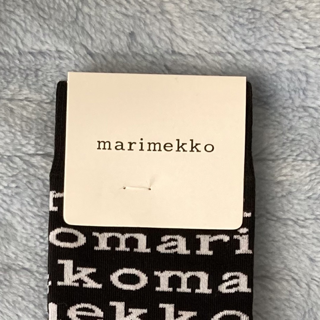 marimekko(マリメッコ)の✿marimekko✿マリメッコ靴下2足セット(ロゴ入り） レディースのレッグウェア(ソックス)の商品写真