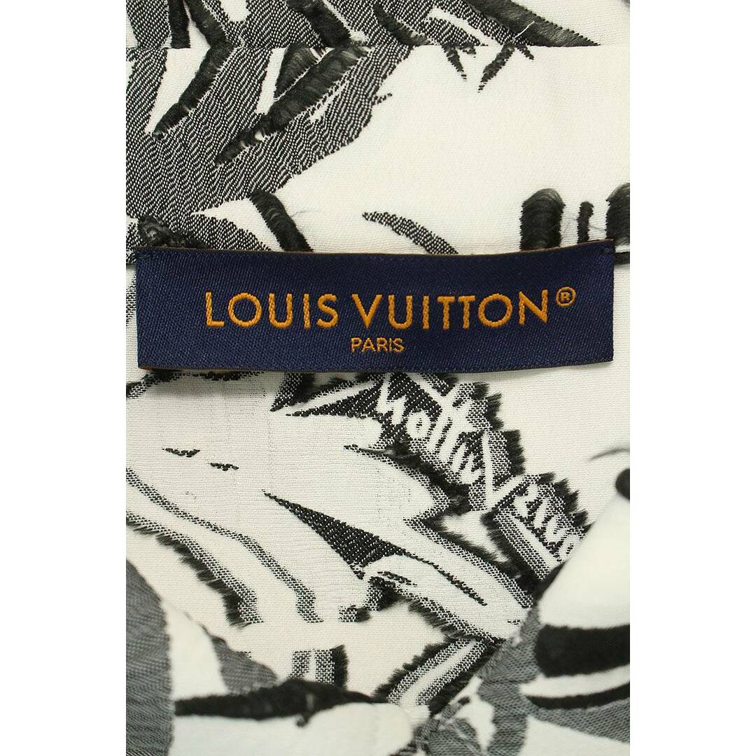 LOUIS VUITTON(ルイヴィトン)のルイヴィトン  23SS  RM231 XI0 HOS60W 総刺繍マルチボタンホールショートスリーブパジャマ半袖シャツ メンズ L メンズのトップス(シャツ)の商品写真