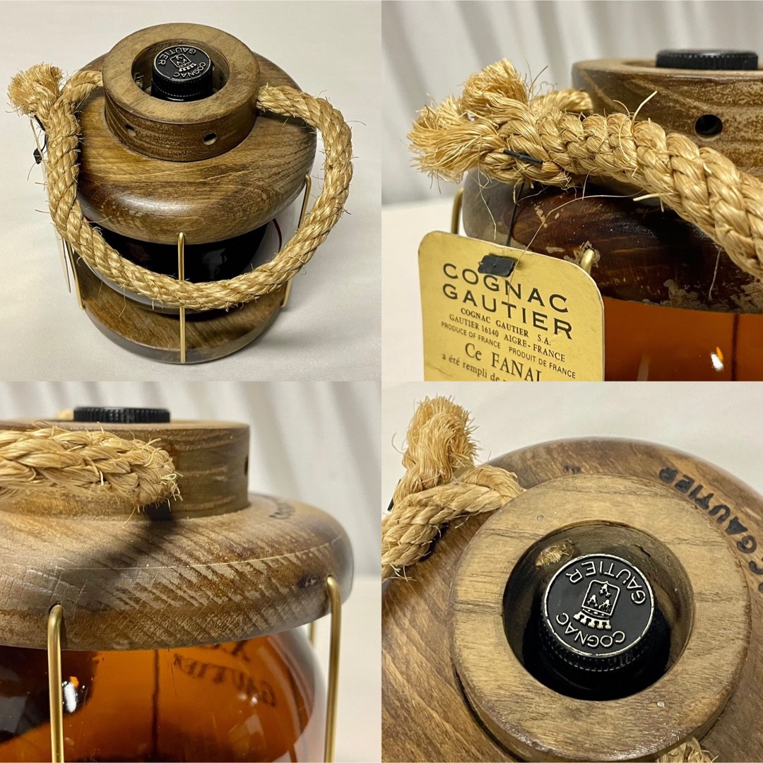 空瓶】GAUTIER COGNAC X.O. ランタン型ボトルの通販 by i.R.古 空瓶】GAUTIER COGNAC X.O. ランタン型ボトルの通販 by i.R.古