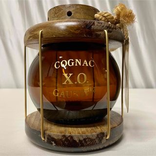 【空瓶】GAUTIER COGNAC X.O. ランタン型ボトル(置物)