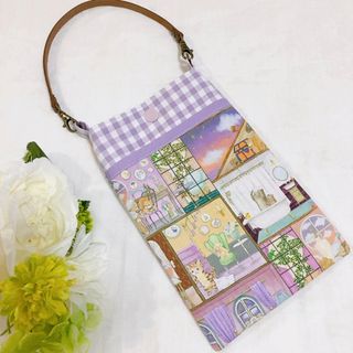 フランシュリッペ(franche lippee)の【ハンドメイド】ラビリンスハウス スマホポシェット(ポーチ)