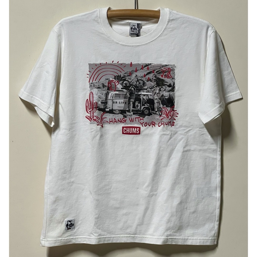 CHUMS(チャムス)の新品　CHUMS フォトTシャツ チャムス メンズ メンズのトップス(Tシャツ/カットソー(半袖/袖なし))の商品写真