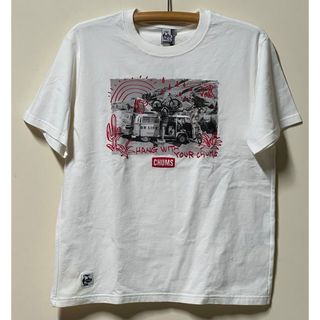 チャムス(CHUMS)の新品　CHUMS フォトTシャツ チャムス メンズ(Tシャツ/カットソー(半袖/袖なし))