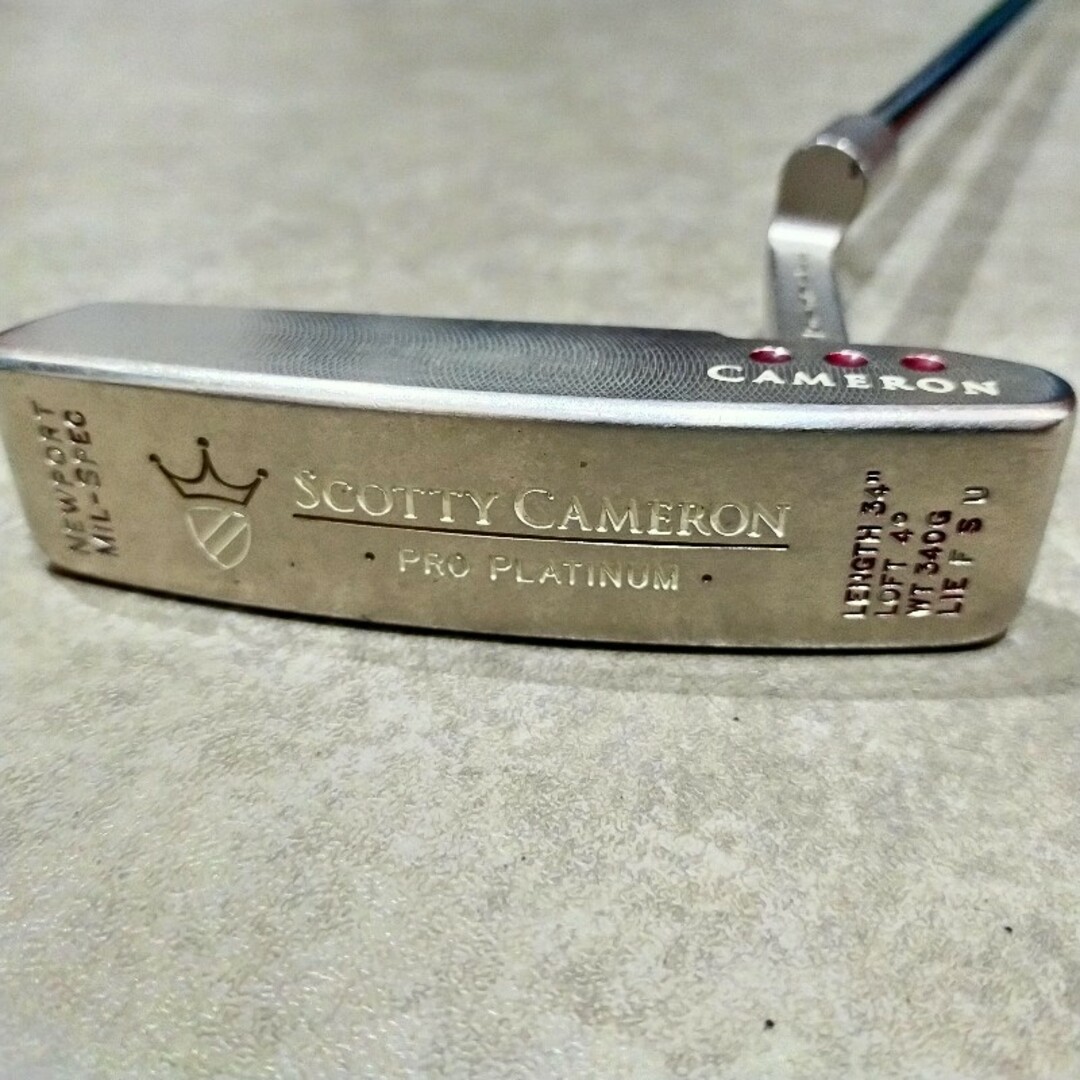 Titleist SCOTTY CAMERON スコッティ・キャメロン PRO PLATINUM Titleist SCOTTY CAMERON スコッティ・キャメロン PRO PLATINUM