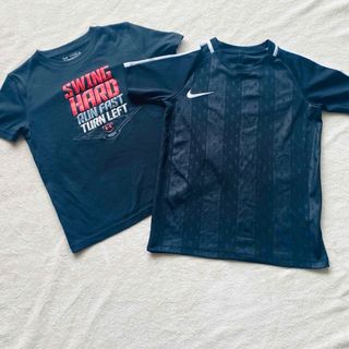 ナイキ(NIKE)の【120】NIKE UNDERARMOUR  Tシャツ2枚セット　速乾性(Tシャツ/カットソー)