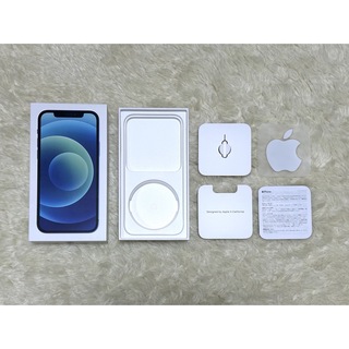 アップル(Apple)のApple iPhone12 ブルー　空箱　説明書　シムピン　ステッカー(その他)
