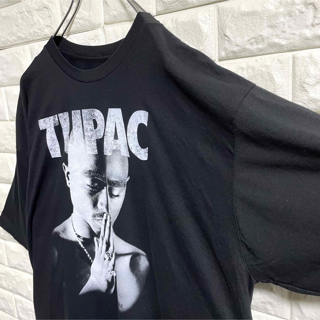 美品　2PAC  プリント Tシャツ　メンズXLサイズ メンズのトップス(Tシャツ/カットソー(半袖/袖なし))の商品写真