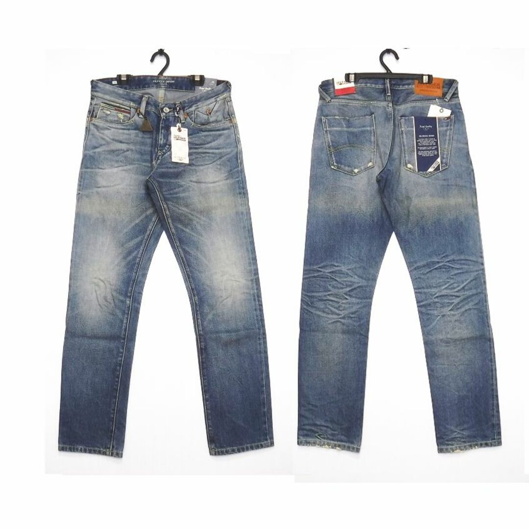 TOMMY HILFIGER(トミーヒルフィガー)の新品 TOMMY HILFIGER DENIM トミーヒルフィガー W30L32 メンズのパンツ(デニム/ジーンズ)の商品写真