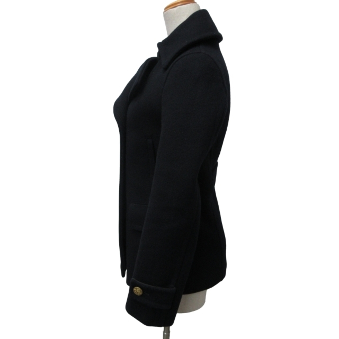 UNITED ARROWS(ユナイテッドアローズ)のユナイテッドアローズ Pコート ジャケット 金ボタン ネイビー 紺 36 約S レディースのジャケット/アウター(その他)の商品写真