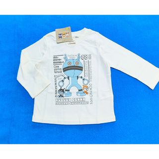 アンパンマン(アンパンマン)の新品　100cm　アンパンマン　2024だだんだん長袖Ｔシャツ　アイボリー(Tシャツ/カットソー)