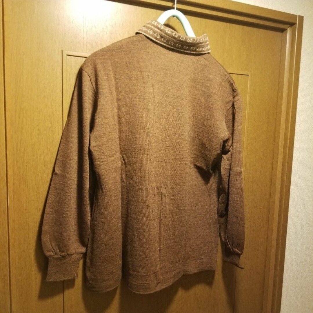 メンズウール100%長袖シャツ/M メンズのトップス(シャツ)の商品写真