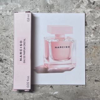 ナルシソロドリゲス(narciso rodriguez)のナルシソ ロドリゲス クリスタル オードパルファム サンプル(香水(女性用))