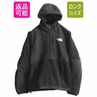 ザノースフェイス(THE NORTH FACE)のノースフェイス フード付き デナリ ジャケット レディース S The North Face Denali フリース パーカー ジャンパー アウトドア ブルゾン 黒(ブルゾン)