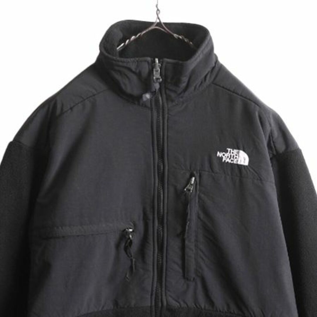 THE NORTH FACE(ザノースフェイス)のノースフェイス デナリ ジャケット メンズ L 古着 The North Face DENALI アウトドア 黒 フリース ナイロン ブルゾン ジャンパー ブラック メンズのジャケット/アウター(ブルゾン)の商品写真