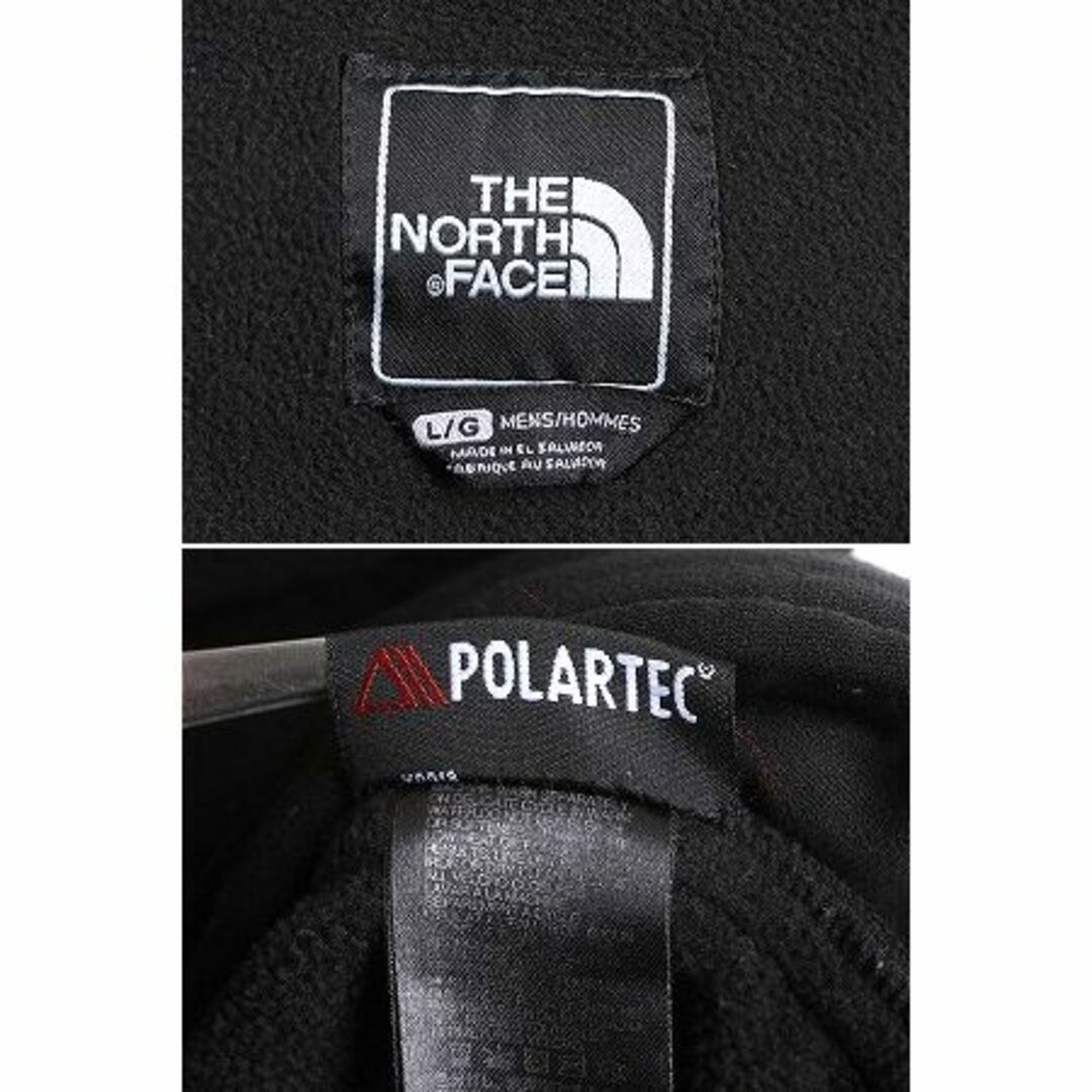 THE NORTH FACE(ザノースフェイス)のノースフェイス デナリ ジャケット メンズ L 古着 The North Face DENALI アウトドア 黒 フリース ナイロン ブルゾン ジャンパー ブラック メンズのジャケット/アウター(ブルゾン)の商品写真