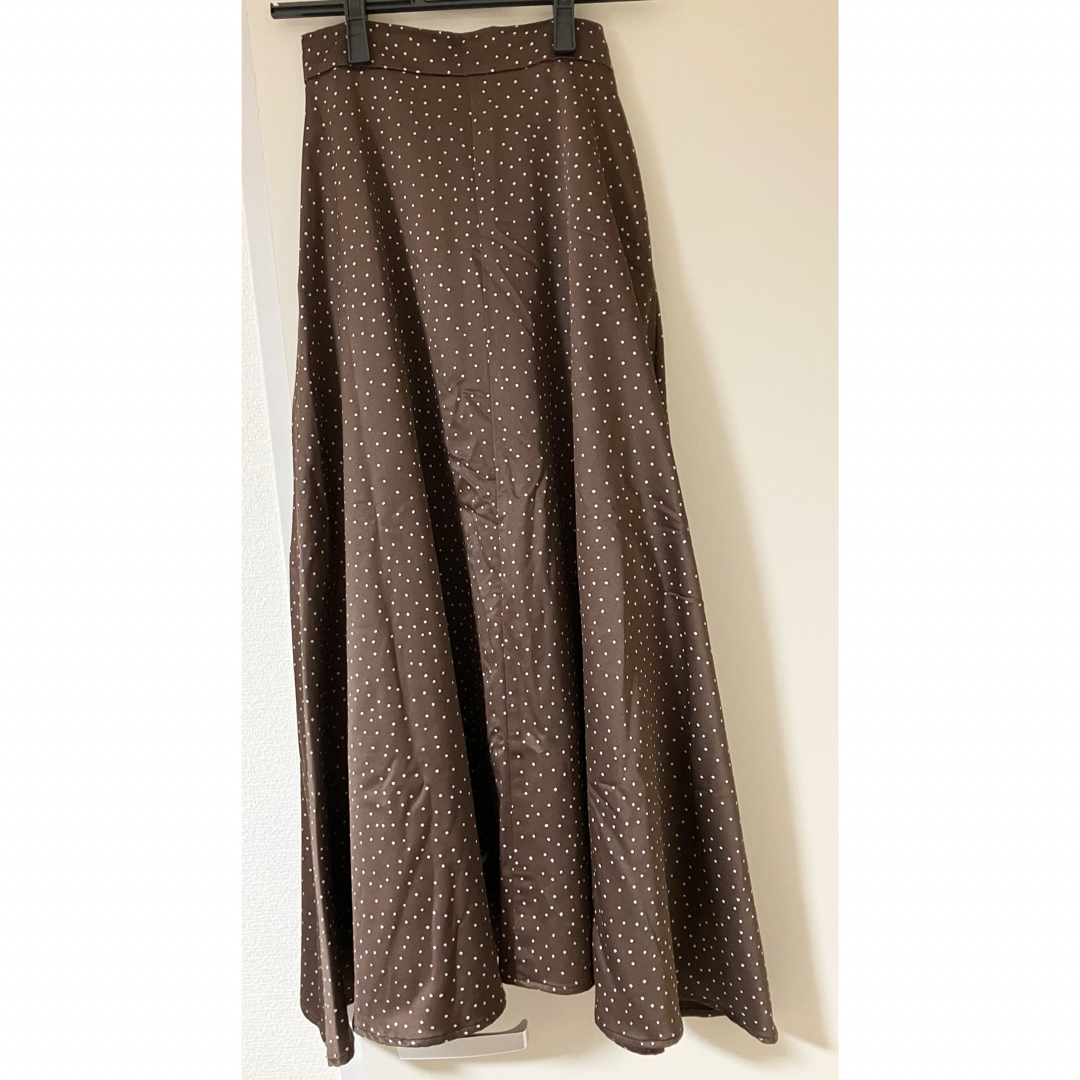 フィオールフィオーレ サテンドットスカート レディースのスカート(ロングスカート)の商品写真