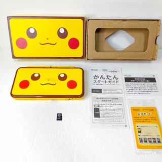 ニンテンドー2DS(ニンテンドー2DS)のNintendo　newニンテンドー2DSLL ピカチュウエディション　極美品(携帯用ゲーム機本体)