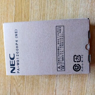 エヌイーシー(NEC)の新品　新品　NEC  WIFIルーター　無線WIFIルーター(その他)