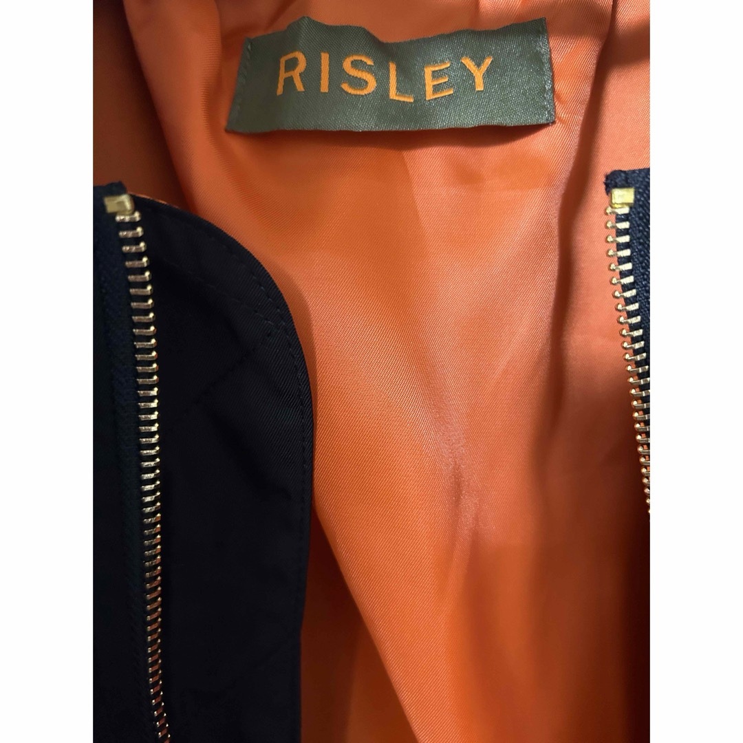 sacai(サカイ)の新品リズレー Risley・バックフリルMA-1ブルゾン レディースのジャケット/アウター(ブルゾン)の商品写真