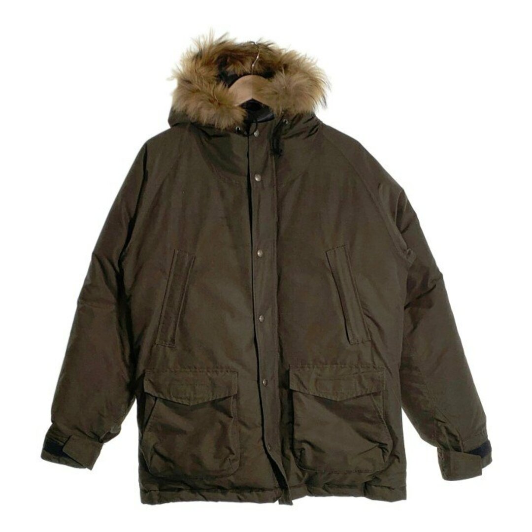 SIERRA DESIGNS(シェラデザイン)のSIERRA DESIGNS シエラデザインズ DOWN FUR PARAKA 60/40クロス ダウンジャケット グリーン 8302 Size S メンズのジャケット/アウター(ダウンジャケット)の商品写真