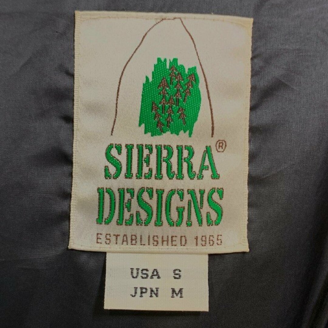 SIERRA DESIGNS(シェラデザイン)のSIERRA DESIGNS シエラデザインズ DOWN FUR PARAKA 60/40クロス ダウンジャケット グリーン 8302 Size S メンズのジャケット/アウター(ダウンジャケット)の商品写真