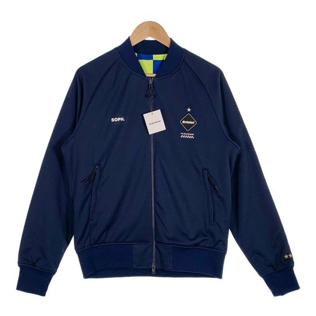 F.C.R.B.(エフシーアールビー)のF.C.R.B. エフシーレアルブリストル 19SS REVERSIBLE PDK JACKET リバーシブル ジャケット ネイビー チェッカーフラッグ FCRB-190000 Size M メンズのジャケット/アウター(その他)の商品写真