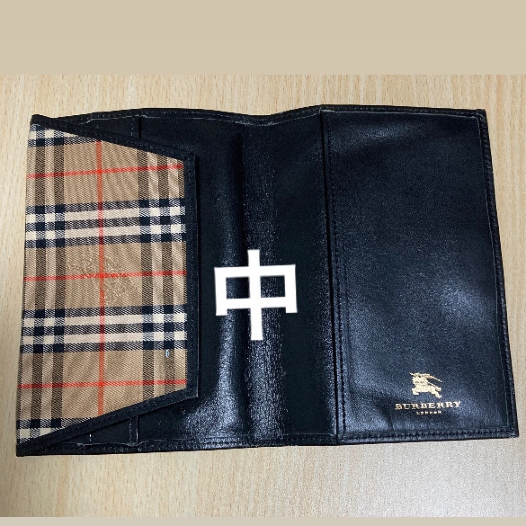 BURBERRY(バーバリー)のBURBERRY ブックカバー(文庫本サイズ) ハンドメイドの文具/ステーショナリー(ブックカバー)の商品写真