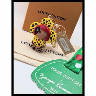 ルイヴィトン(LOUIS VUITTON)の✨新品未使用✨ ヴィトン　ポルト クレ ヴィヴィエンヌ　LV×YK 草間彌生(キーホルダー)