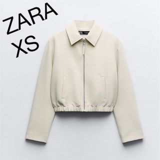 ザラ(ZARA)のシャツボンバージャケット(テーラードジャケット)