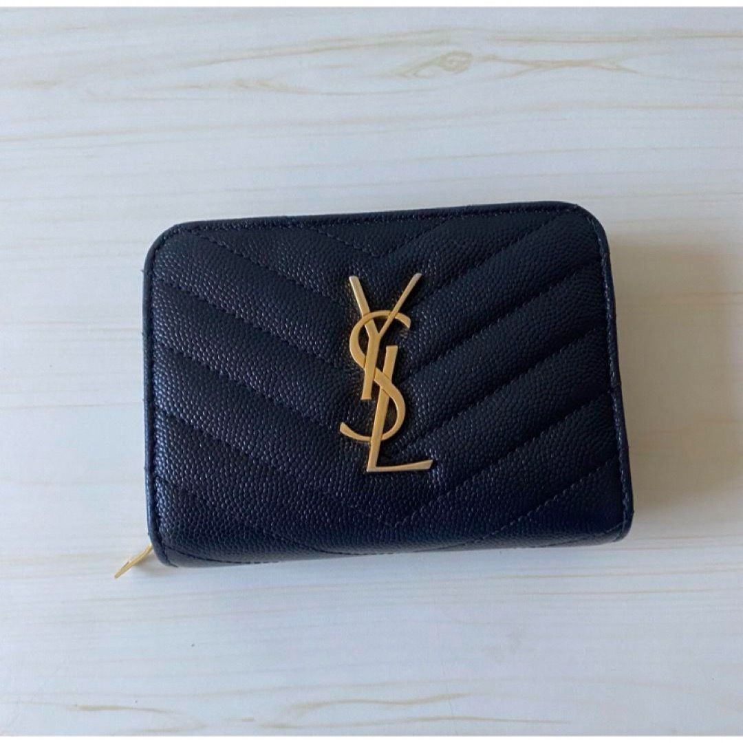 Yves Saint Laurent(イヴサンローラン)のサンローラン 財布 二つ折り レディースのファッション小物(財布)の商品写真