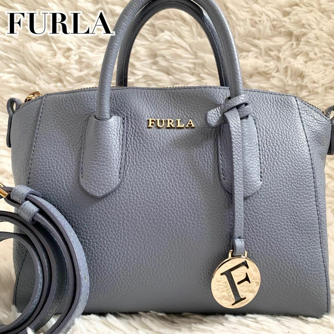 Furla - 美品✨フルラ ハンドバッグ 2way テッサ スモール レザー