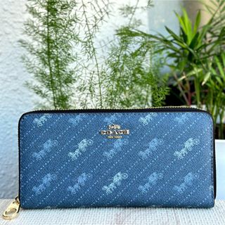 新作　新品　COACH　長財布　メンズ　カラー　ミッドナイト◎平日は毎日発送手続き致します