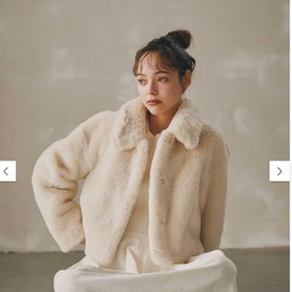 ジルバイ ジル スチュアート(JILL by JILLSTUART) ジャケット ファー ジルバイ ジル スチュアート(JILL by JILLSTUART) ジャケット ファー