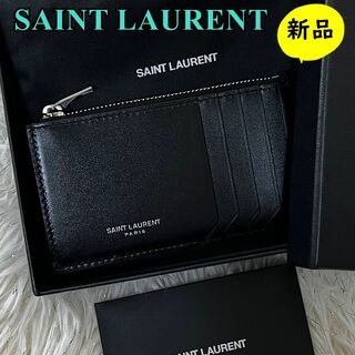 Saint Laurent - 新品・箱付き【サンローラン】レザー製 コイン＆カードケース
