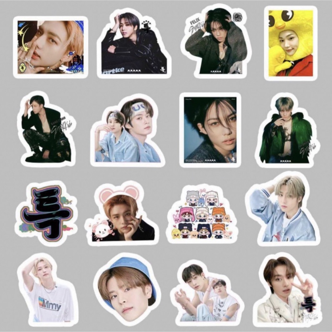 Stray Kids - StrayKids♥スキズ ステッカー シール 100枚セット Stray Kids - StrayKids♥スキズ ステッカー シール 100枚セット