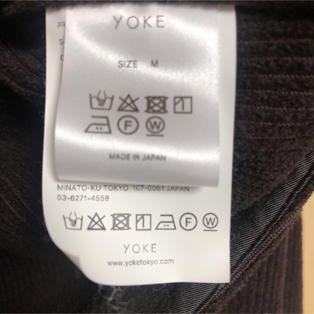 YOKE(ヨーク)の YOKE ヨーク KNIT CORDUROY BLOUSON ジャケット メンズのジャケット/アウター(ブルゾン)の商品写真