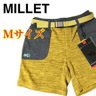 ミレー(MILLET)のMILLET ミレー アウトドアショートパンツ カーキ レディース Mサイズ(登山用品)