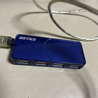 バッファロー(Buffalo)のBUFFALO　USBハブ　4ポート　バッファロー　BSH4U01NB(PC周辺機器)