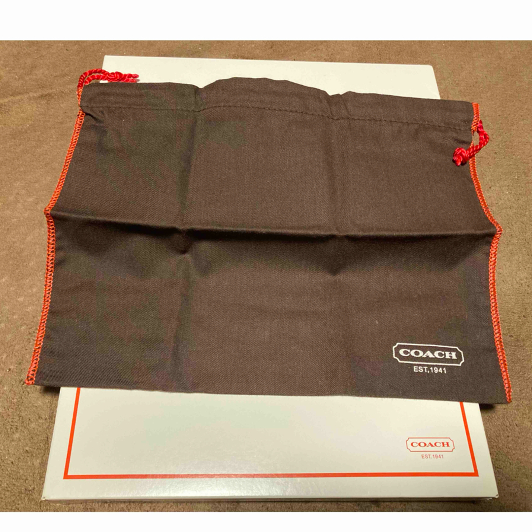 COACH(コーチ)のCOACH coach 巾着袋 新品未使用品 レディースのファッション小物(ポーチ)の商品写真